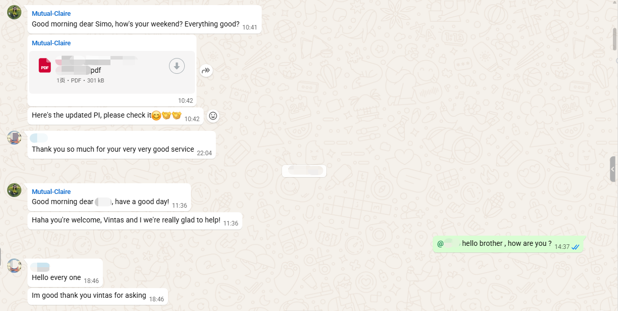 欧意 客户好评截图 (1)